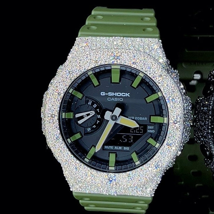 Mossanite Diamond Studded Men Watches | SKUID-MWMDS0001 | A&AJewelers